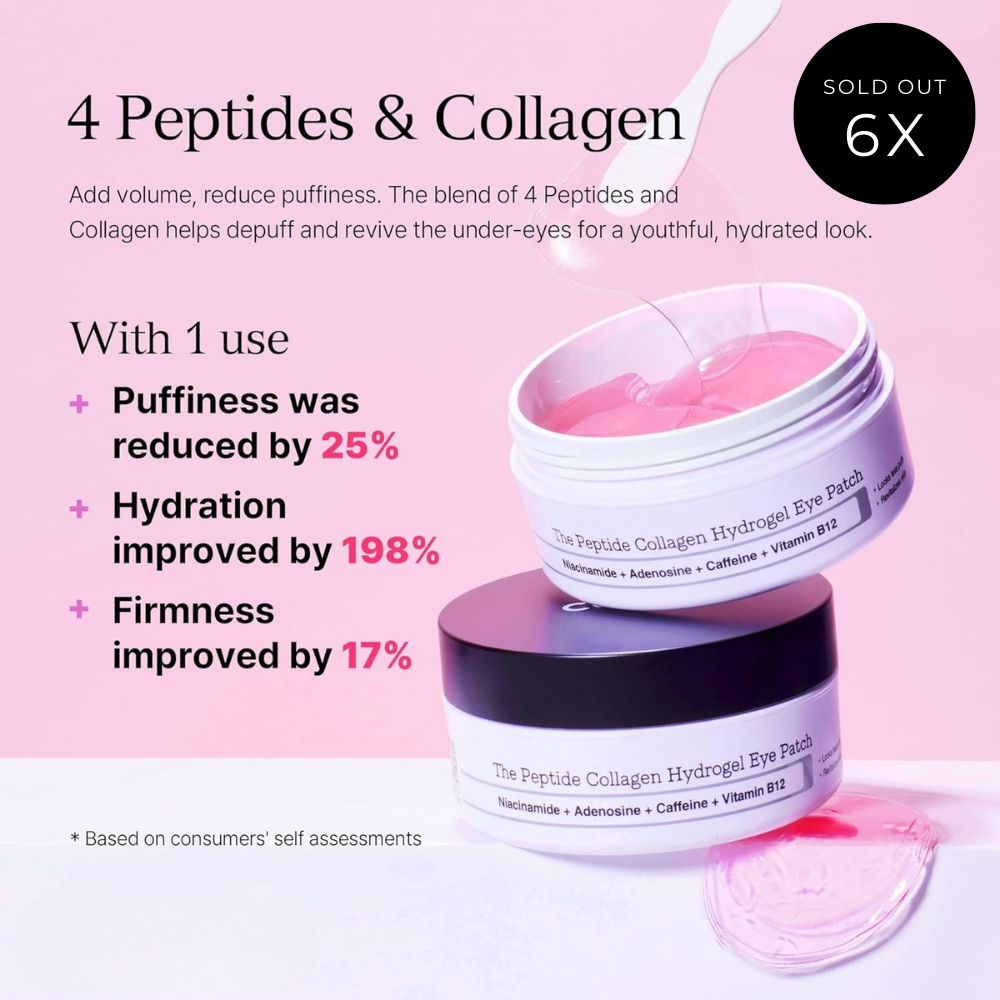 Youth™ - Peptide Collagen Hydrogel Eye Patches