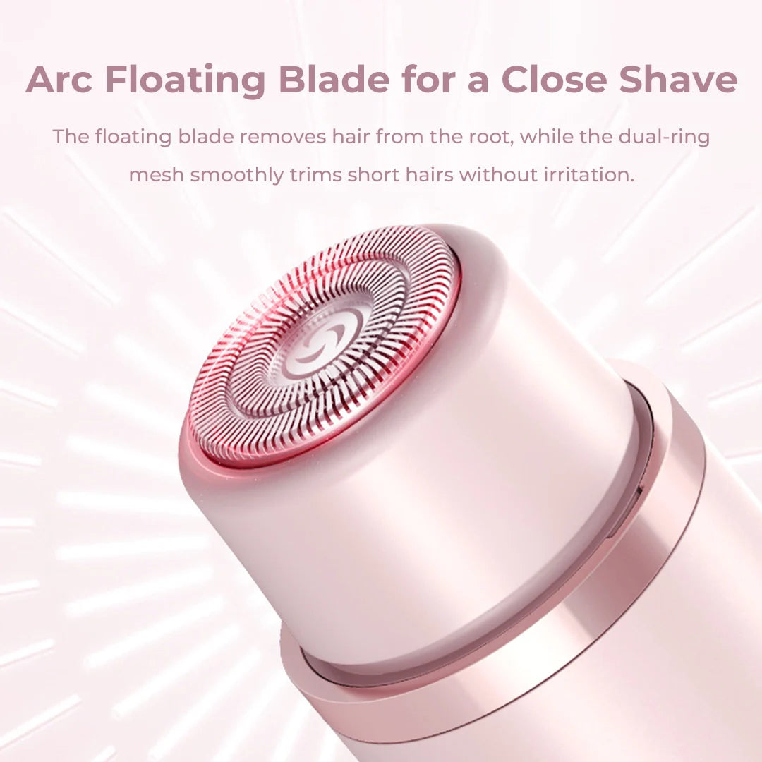 AuraSkin™ - 2 in 1 Painless Bikini & Facial Hair Trimmer