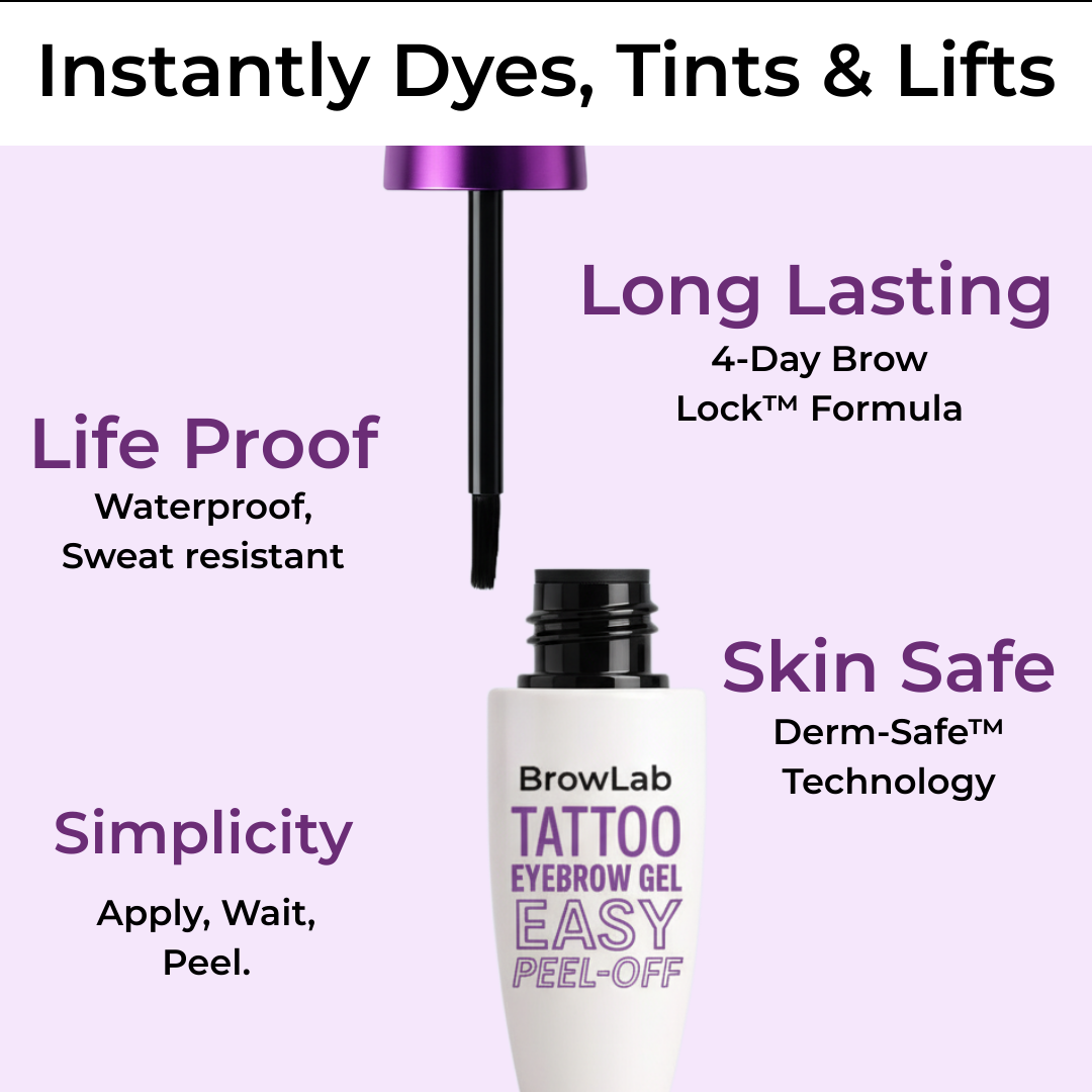 Peel-Off Tattoo Eyebrow Gel Stain