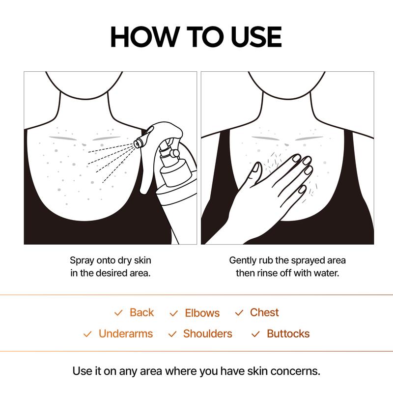 Peel Shot Keratin Care Kojic Acid Turmeric Spray + FREE GIFTS