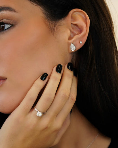 Moissanit-Ring - Alexia 