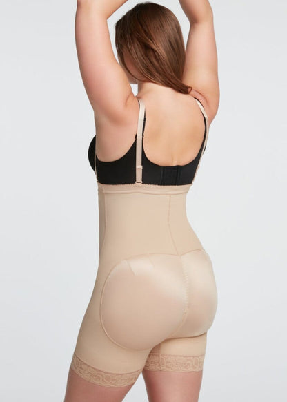 BootyBoosting High-Waist Side Zip Shorts