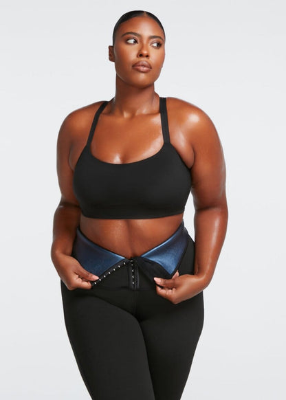 Schlankmachende und Anti-Cellulite-Leggings, die das Schwitzen fördern. 