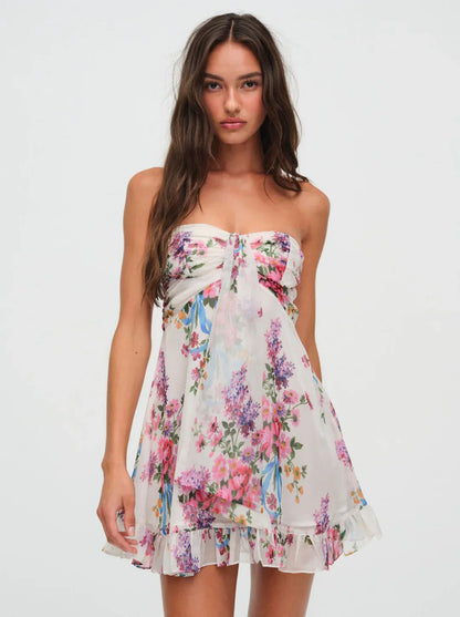 Take Advantage Of Our Spring Sale To Save 60% On Our Teagan Mini Dress💕