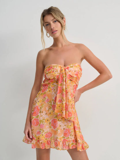 Take Advantage Of Our Spring Sale To Save 60% On Our Teagan Mini Dress💕