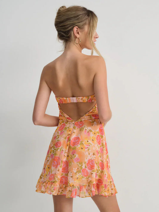 Take Advantage Of Our Spring Sale To Save 60% On Our Teagan Mini Dress💕