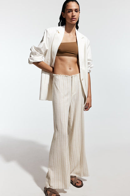 Palm Linen Blend Pants