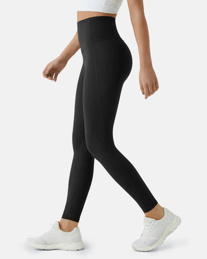 Tummy Control Butt Lifting Seamless Leggings with Pockets Squat Proof