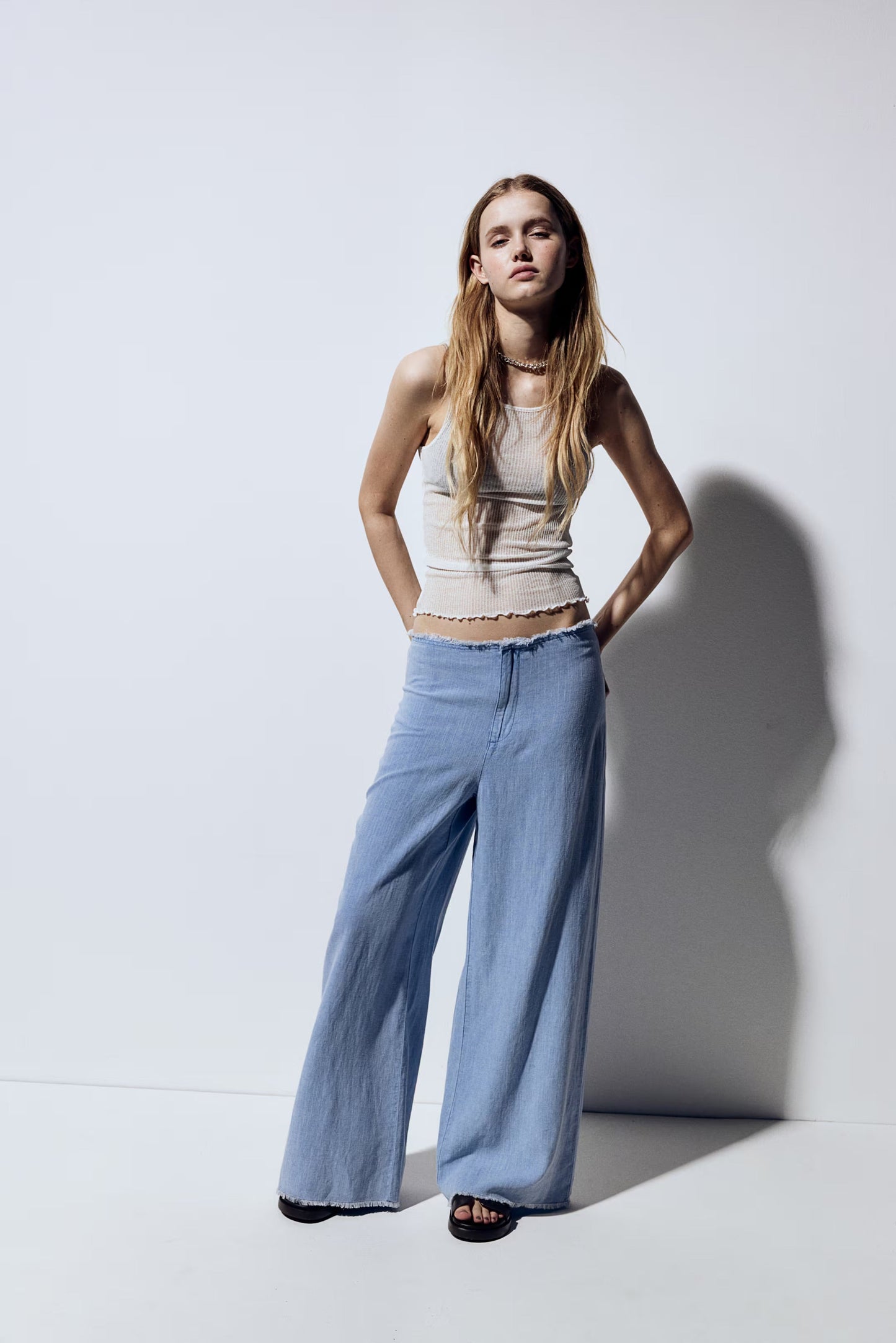 Palm Linen Blend Pants
