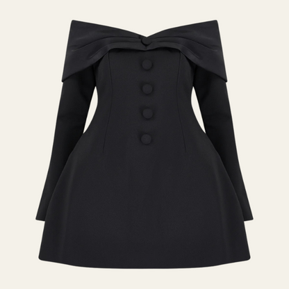 VENICE BOW MINI DRESS
