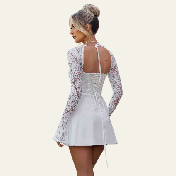 MADRID LACE MINI DRESS