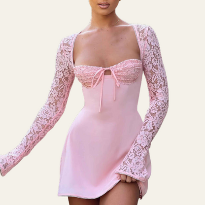 MADRID LACE MINI DRESS