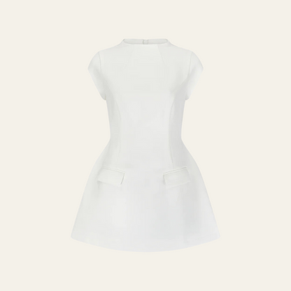 MONACO KLEID MIT FLÜGELÄRMELN