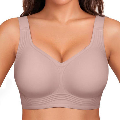 Seamless Full Coverage Jelly Push Up Wireless Bra