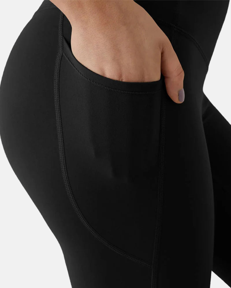 Tummy Control Butt Lifting Seamless Leggings with Pockets Squat Proof
