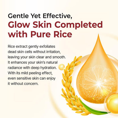 Glow Skin™- Peel Shot Glow Black & White Rice Ampoule