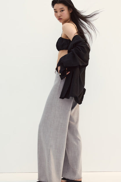 Palm Linen Blend Pants
