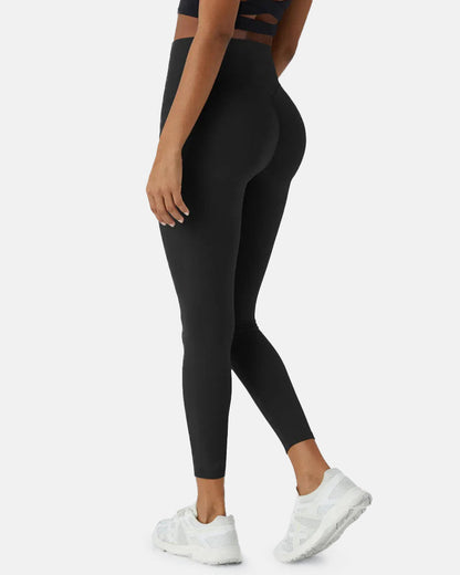 Tummy Control Butt Lifting Seamless Leggings with Pockets Squat Proof