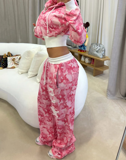 Cropped Zip Set