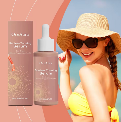OceAura™ – Drinkable drops for a glowing, golden tan