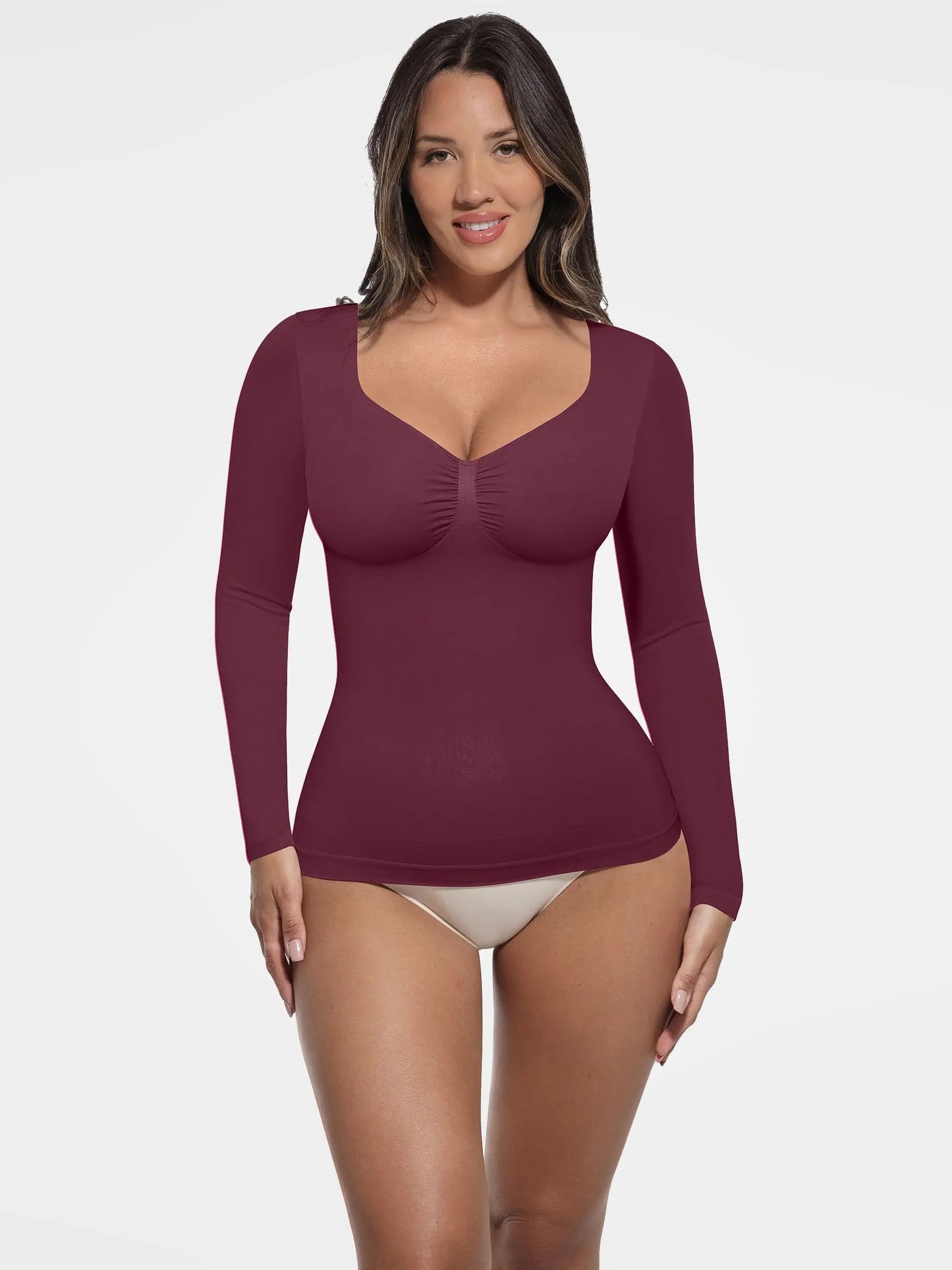 Long Sleeve Shaping Bodysuit