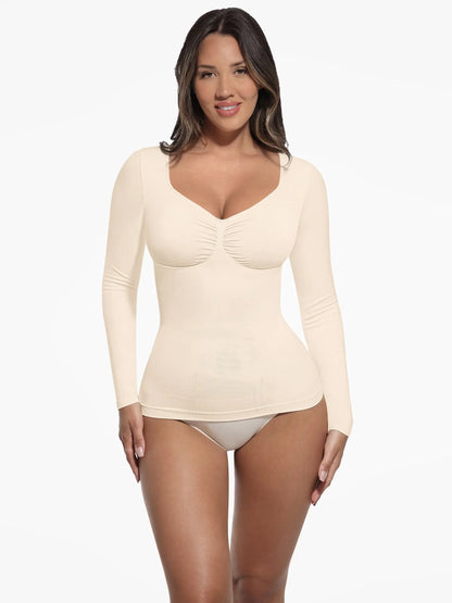 Long Sleeve Shaping Bodysuit