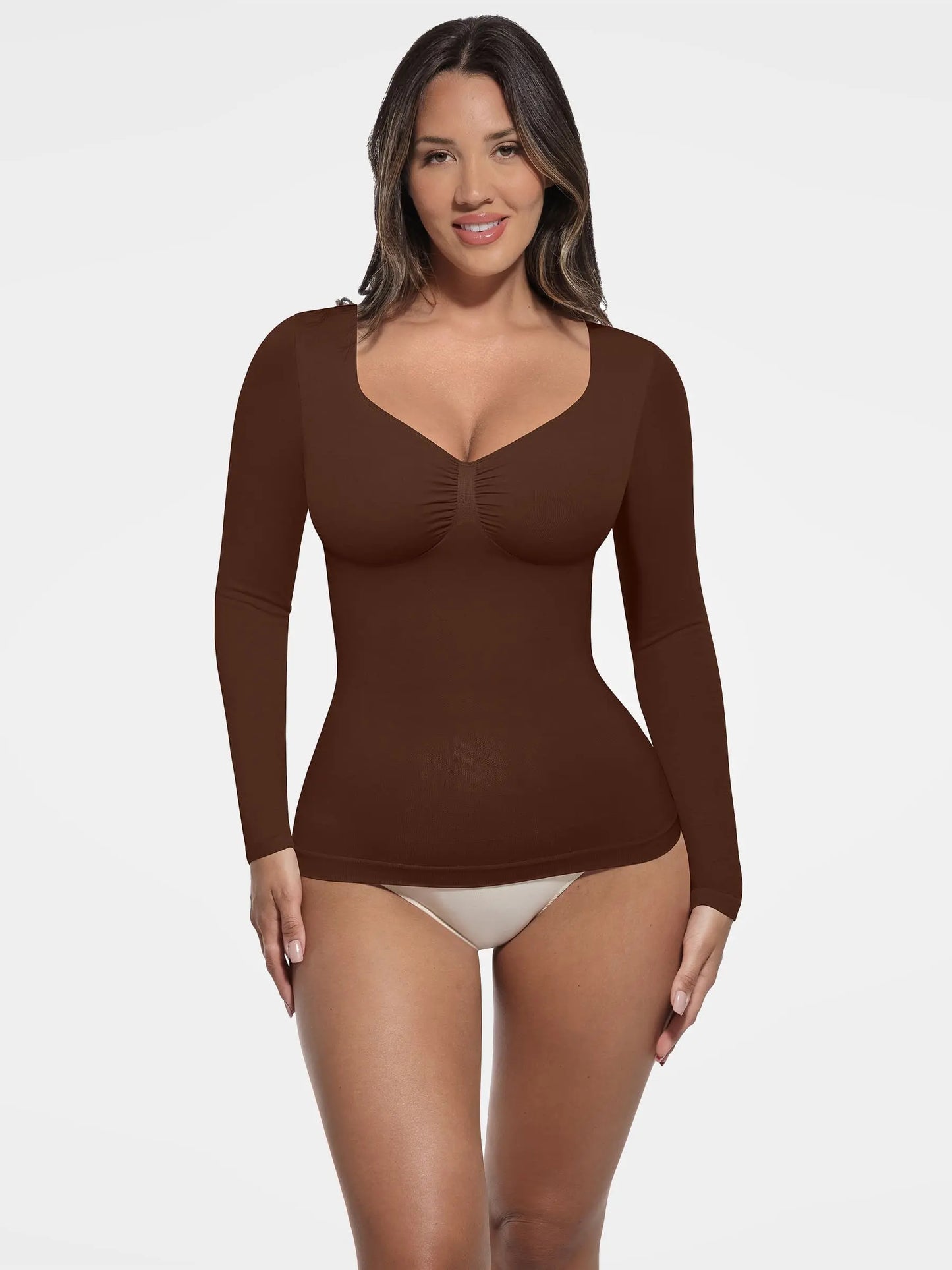 Long Sleeve Shaping Bodysuit