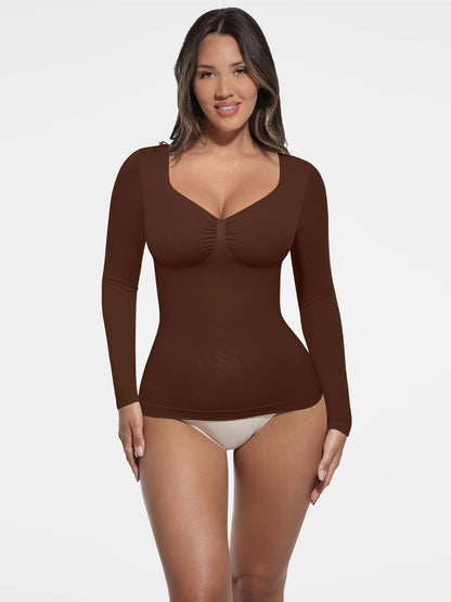 Long Sleeve Shaping Bodysuit