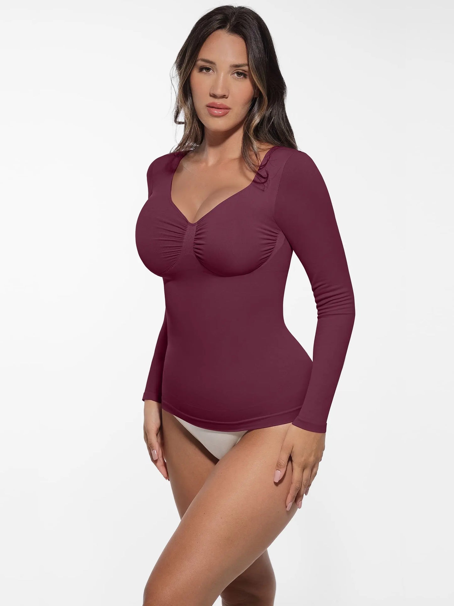 Long Sleeve Shaping Bodysuit