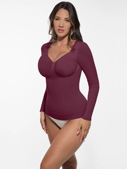 Long Sleeve Shaping Bodysuit