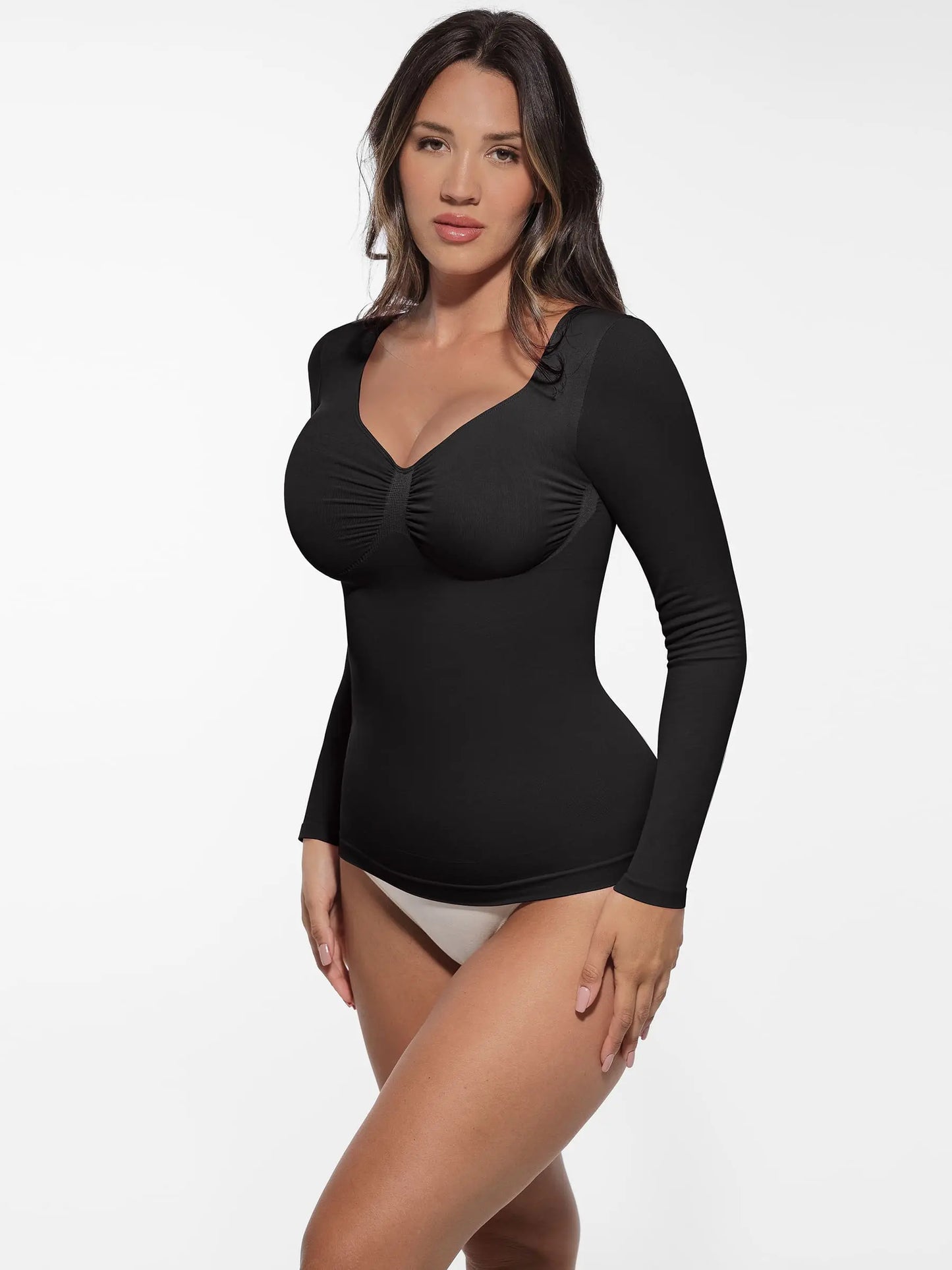 Long Sleeve Shaping Bodysuit