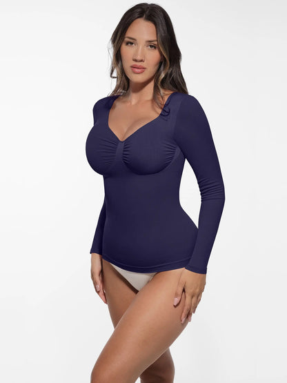 Long Sleeve Shaping Bodysuit