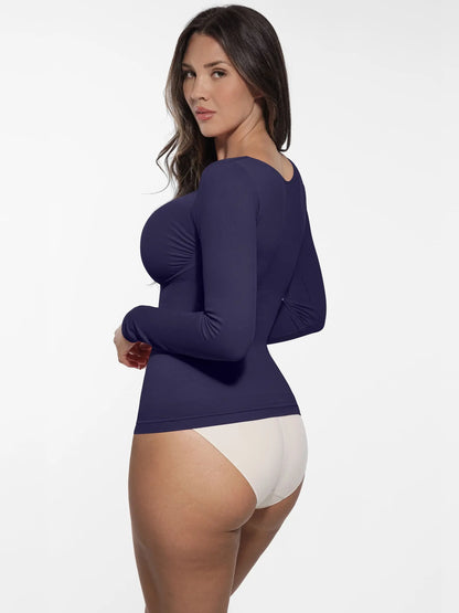 Long Sleeve Shaping Bodysuit