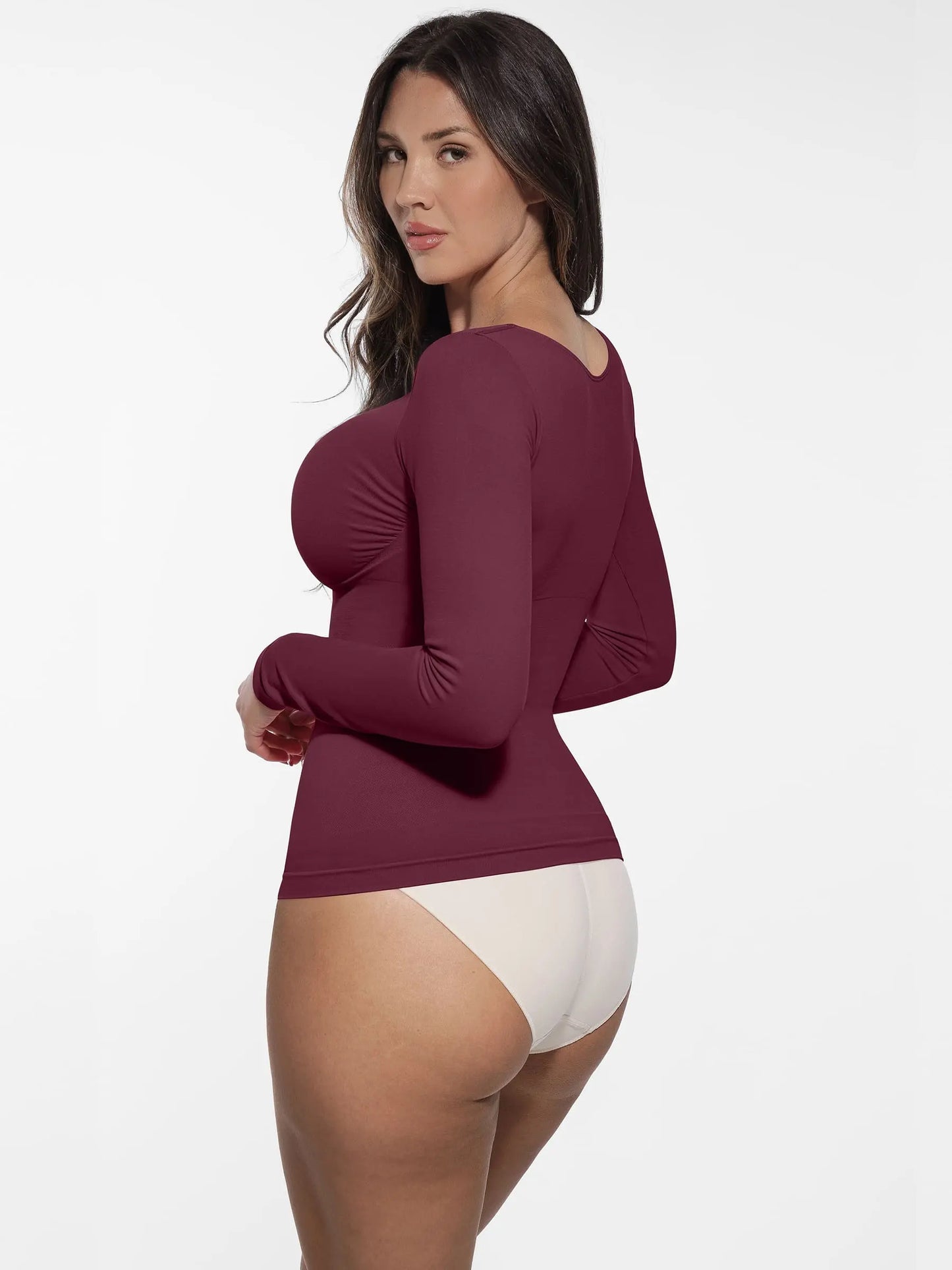 Long Sleeve Shaping Bodysuit