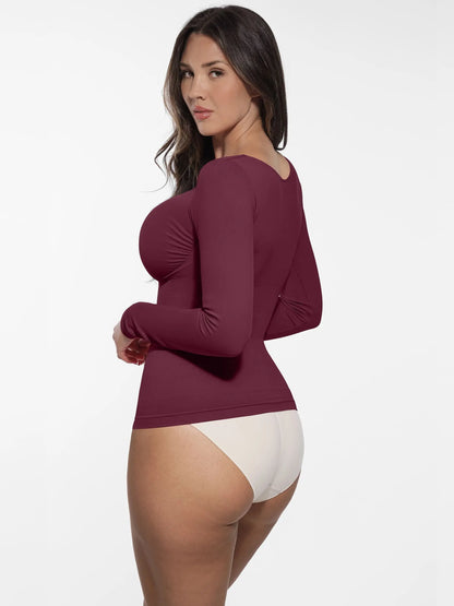 Long Sleeve Shaping Bodysuit