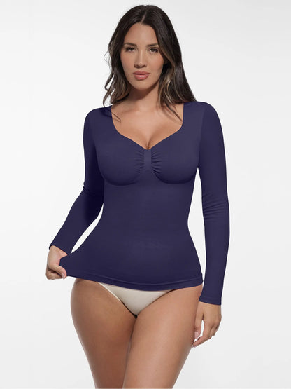 Long Sleeve Shaping Bodysuit