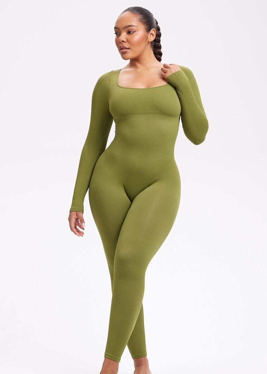 Combinaison Intégrale Lissante Sans Couture