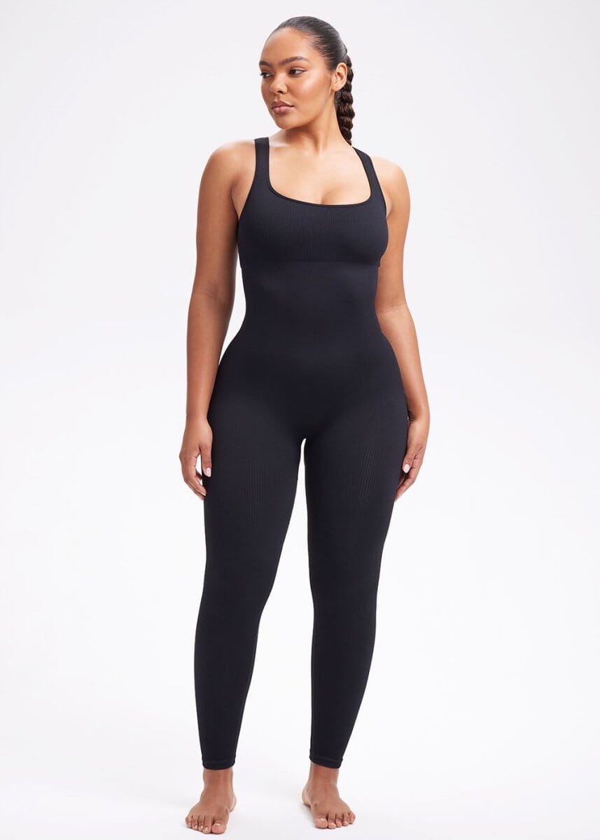Combinaison galbante avec shapewear intégré à 360°
