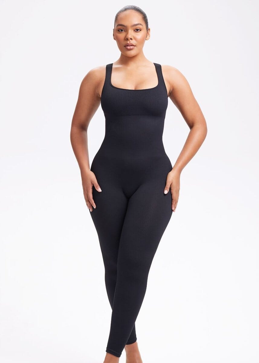 Combinaison galbante avec shapewear intégré à 360°