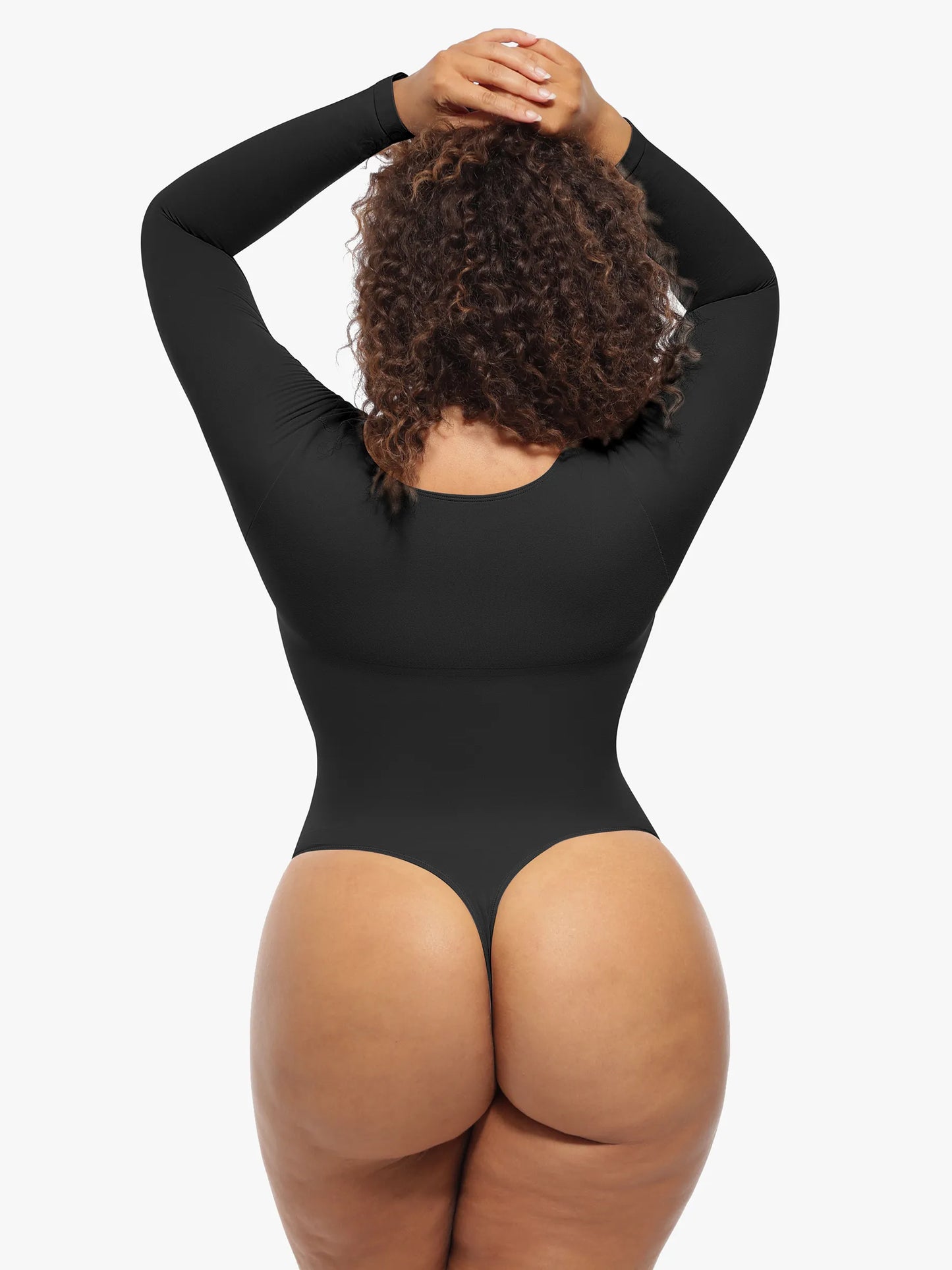 Seamless Supportive Long Sleeve Tummy Control Bodysuit