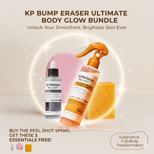 Peel Shot Keratin Care Kojic Acid Turmeric Spray + FREE GIFTS