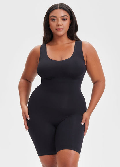 Shaping Tank Bodysuit Shorts - She's Waisted