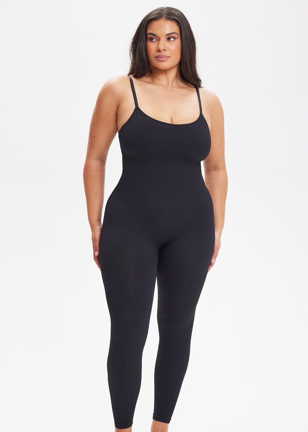 Snatching Seamless Jumpsuit - She's Waisted