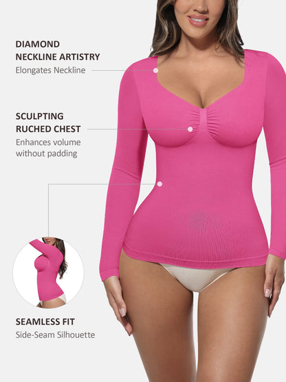 Long Sleeve Shaping Bodysuit