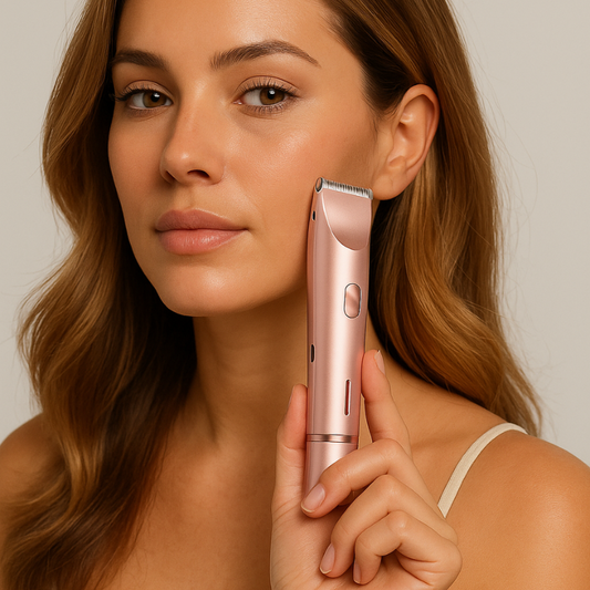 AuraSkin™ - 2 in 1 Painless Bikini Hair Trimmer