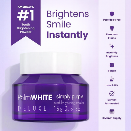 PalmWHITE™ - Teeth Brightening Powder Instant Brightening