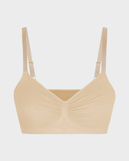 Full Coverage Non-Padded Wireless Sculpt Bra