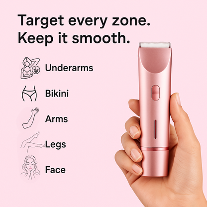 AuraSkin™ - 2 in 1 Painless Bikini Hair Trimmer